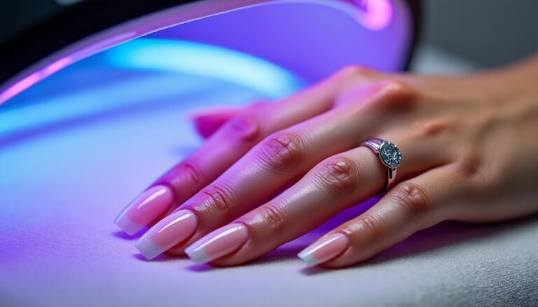 découvrez comment la polymérisation sous lampe uv permet de durcir efficacement la manucure gel, assurant une finition brillante et durable.