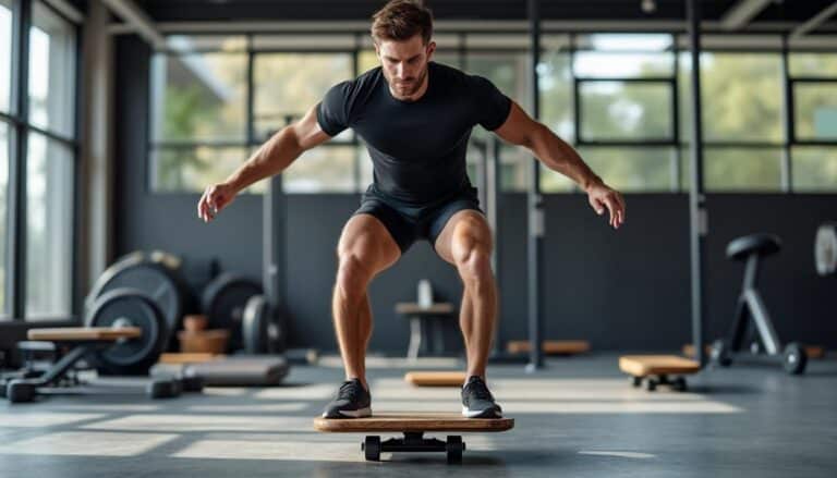 découvrez comment l'entraînement sur le plateau de freeman améliore l'équilibre et la proprioception pour renforcer votre stabilité et prévenir les blessures.