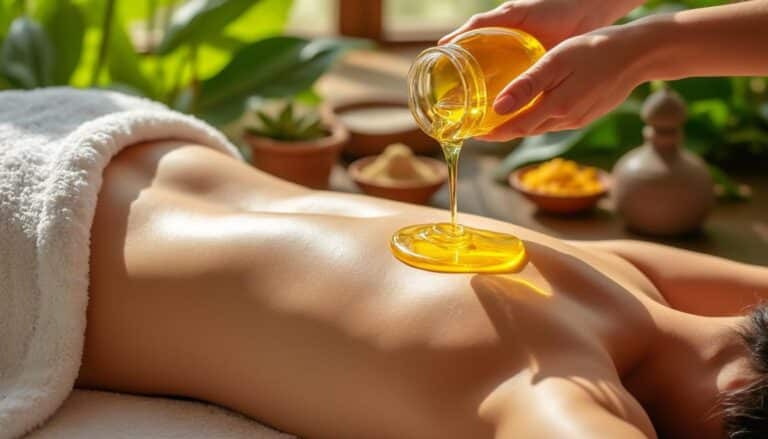 découvrez les bienfaits de l'utilisation d'huile de sésame chaude pour sublimer votre massage ayurvédique et favoriser la relaxation profonde.