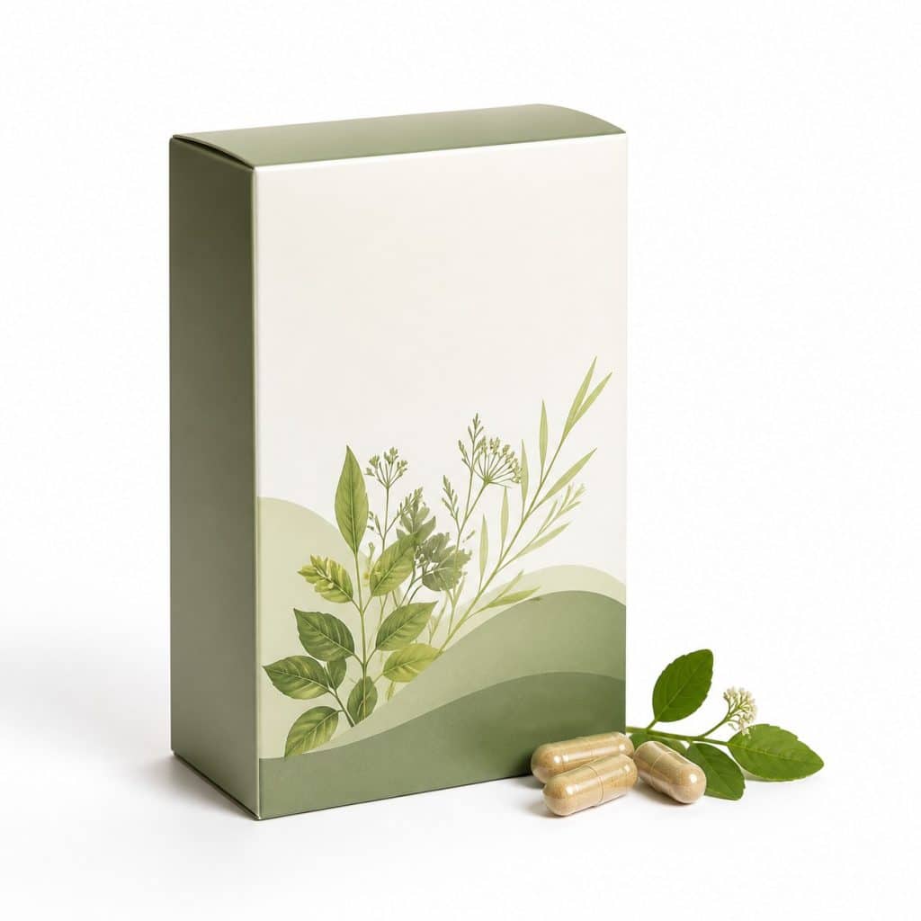 Complexe multivitamines vitalité, boîte de 30 gélules présenté seul