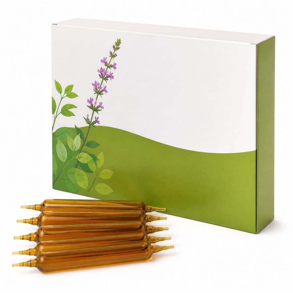 Desmodium en ampoules buvables, boîte de 20 présenté seul