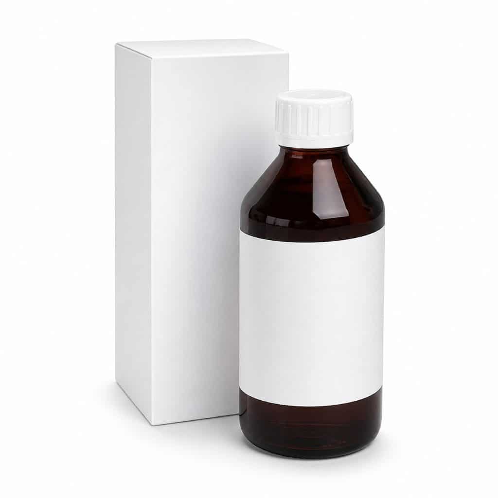 Fer liquide goût neutre, flacon de 250 ml présenté seul
