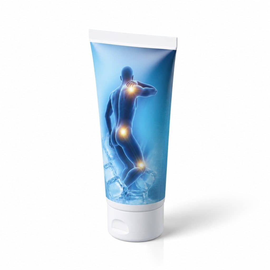 Gel froid apaisant articulations, tube de 100 ml présenté seul