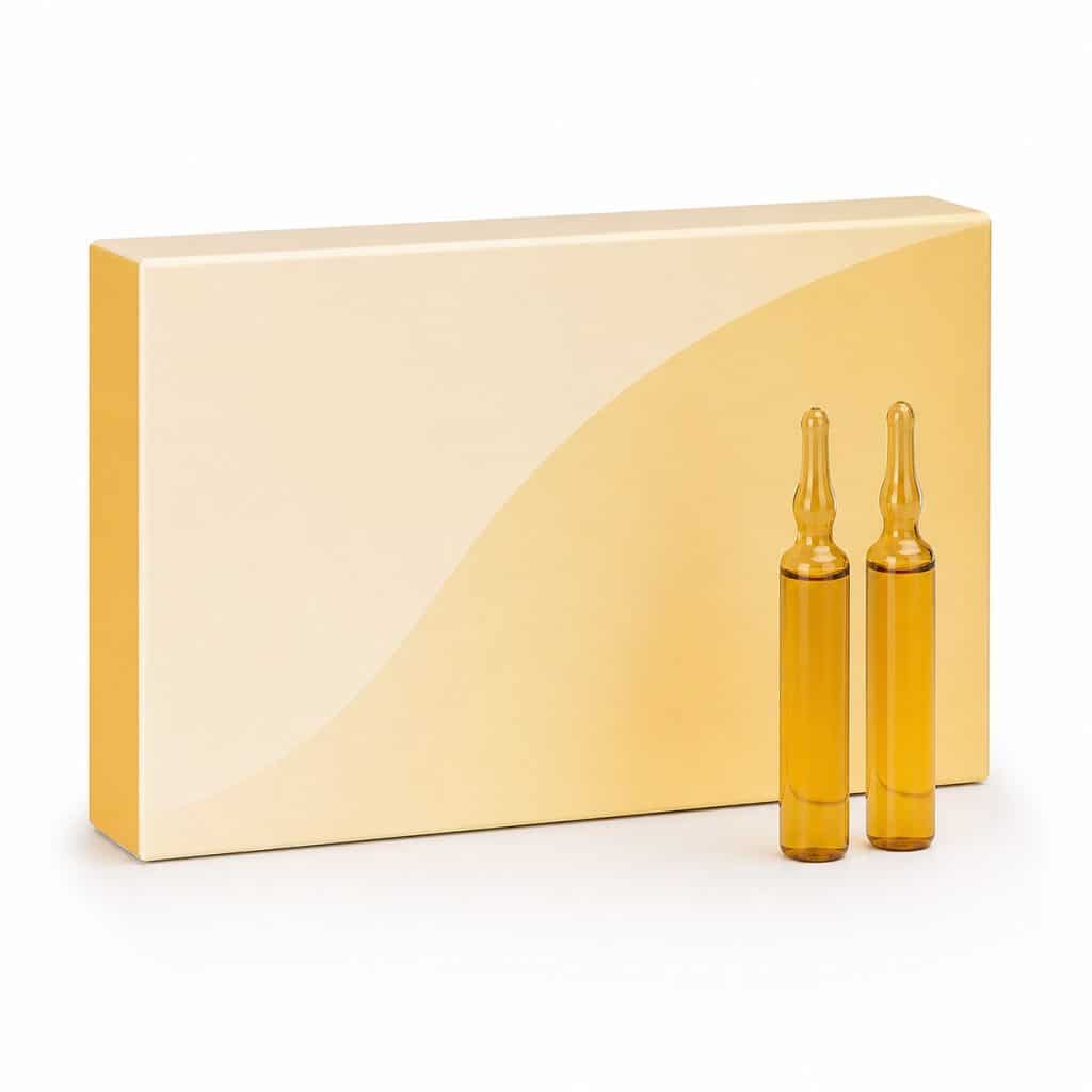 Gelée royale fraîche en ampoules, boîte de 20 présenté seul