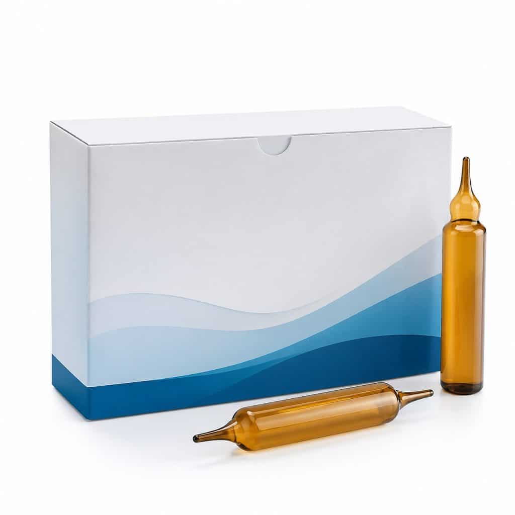 Magnésium chélaté en ampoules buvables, boîte de 20 présenté seul