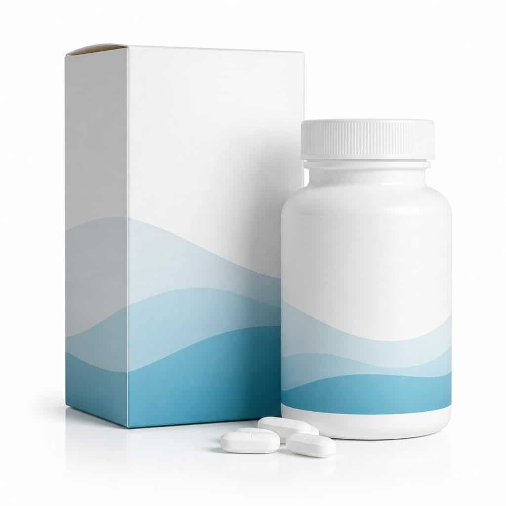 Magnésium citrate, boîte de 60 comprimés présenté seul