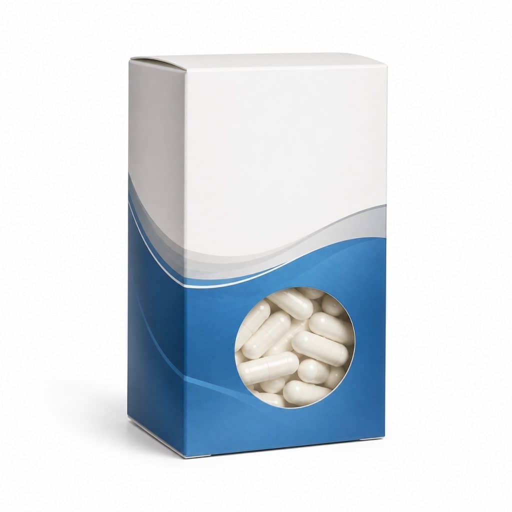 Magnésium marin et vitamine B6, boîte de 90 gélules présenté seul