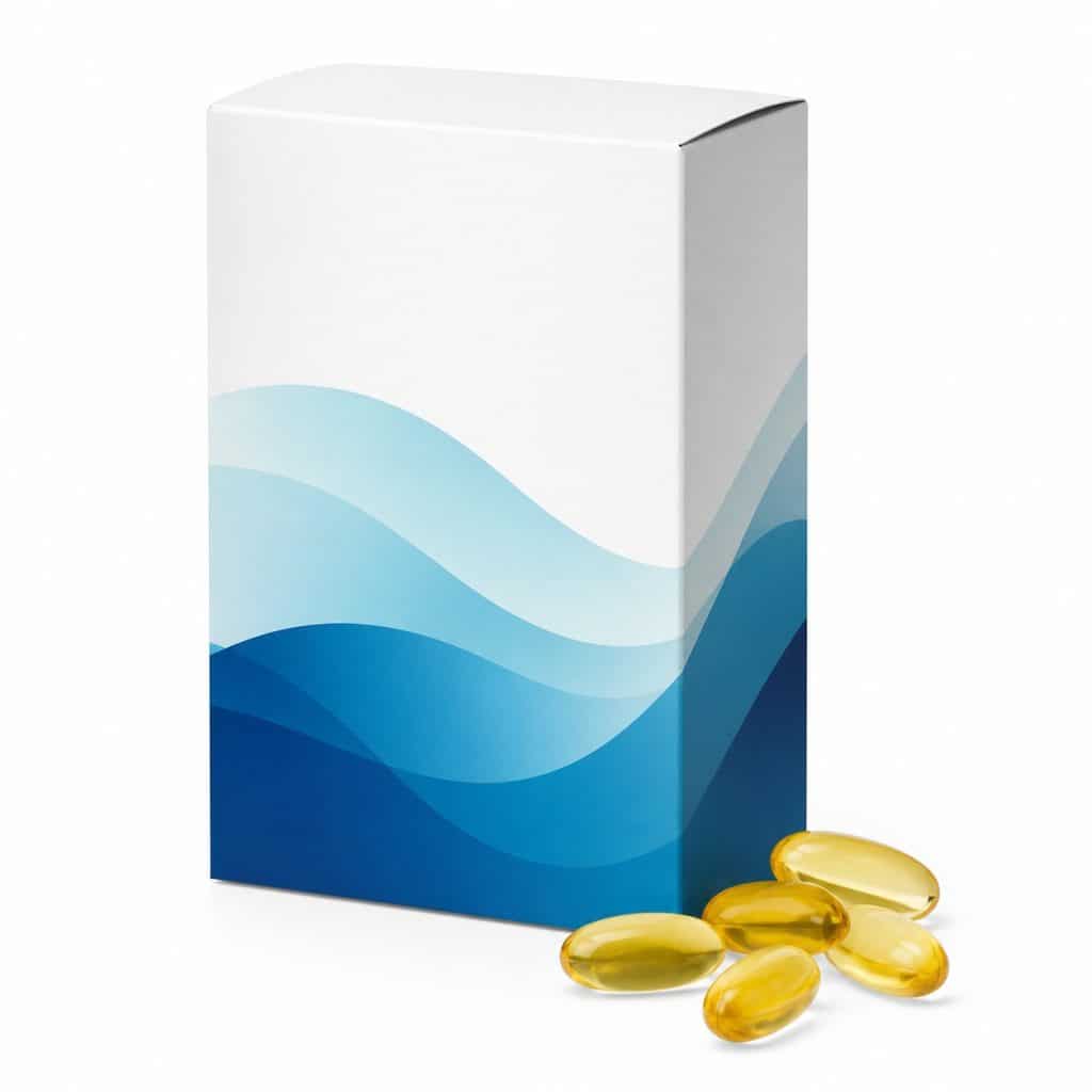 Oméga-3 EPA/DHA, boîte de 90 gélules présenté seul
