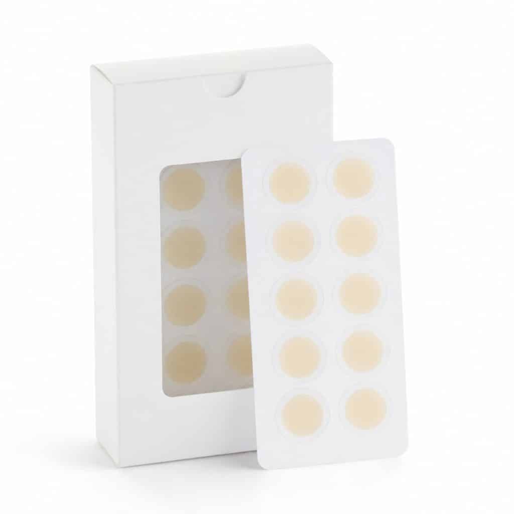 Patch hydrocolloïde protecteur (ampoules, petites lésions), boîte de 10 présenté seul