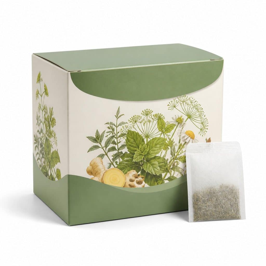 Tisane anti-ballonnements, boîte de 20 sachets présenté seul
