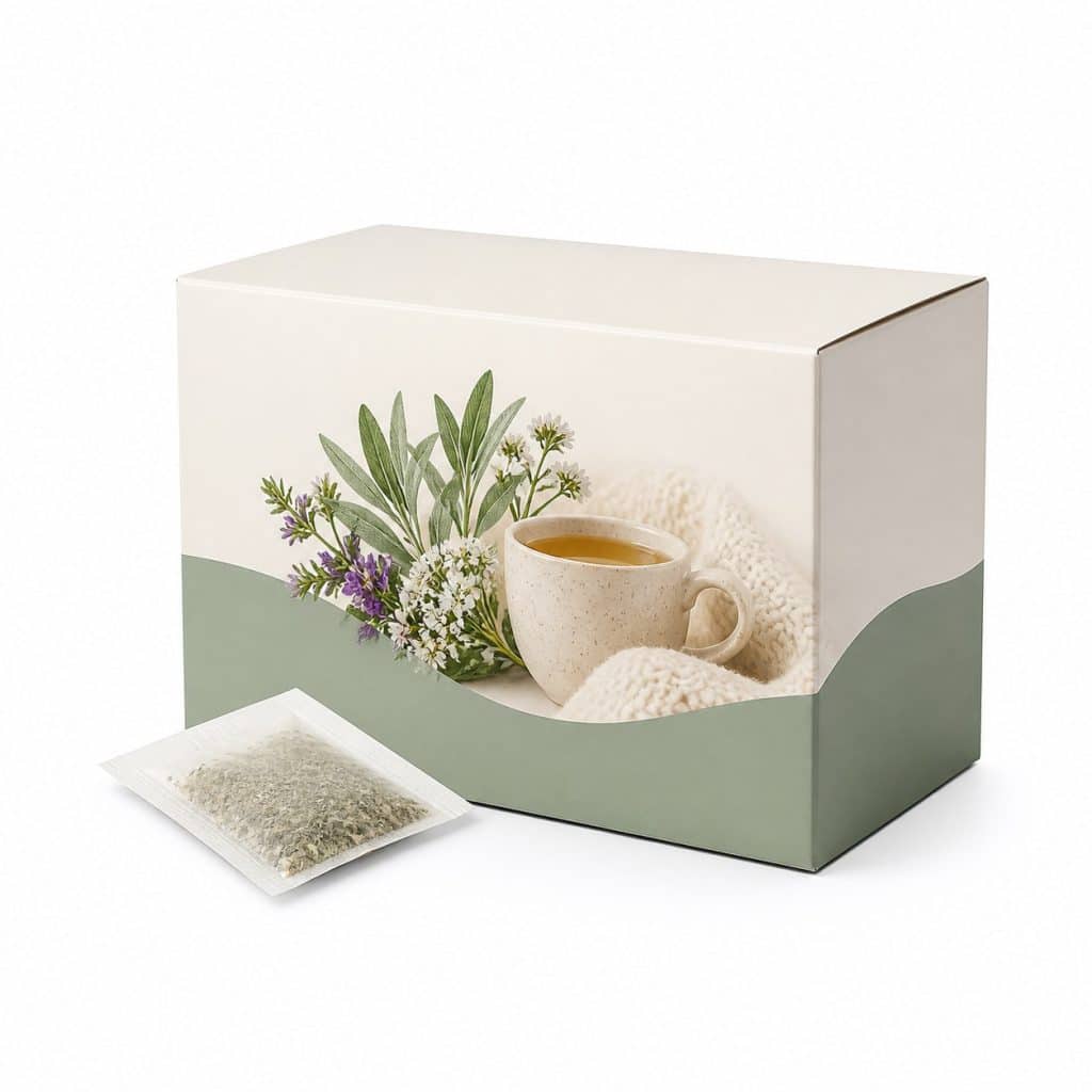 Tisane gorge et voies respiratoires, boîte de 20 sachets présenté seul