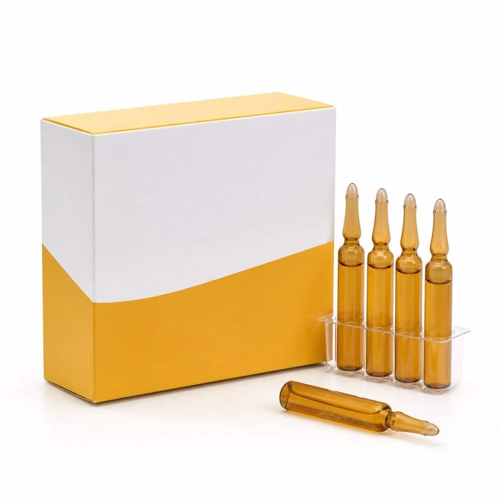 Vitamine D3 en ampoules buvables, boîte de 6 présenté seul