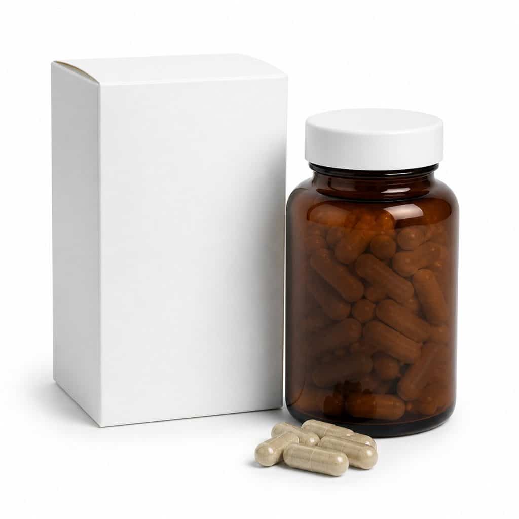 Vitamine D3 végane (lichen) en gélules, boîte de 60 présenté seul